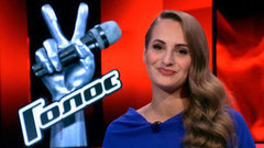 Карина Цветкова: «Рождение ребенка сказалось на моем голосе». Голос-4. Слепые прослушивания. Фрагмент выпуска от 11.09.2015