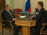 Владимир Путин встретился с главой «Газпрома»