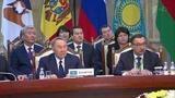Вопросы экономики и безопасности были в центре внимания на встрече в Бишкеке лидеров ЕврАзЭС и ОДКБ
