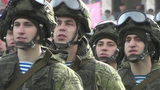 Бойцам нового десантно-штурмового батальона Крыма торжественно вручили боевое знамя