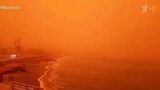В Сочи африканская буря, пришедшая с Крита, засыпала все песком