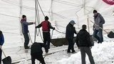 В Карачаево-Черкесии сильные снегопады оставили без света около ста тысяч человек