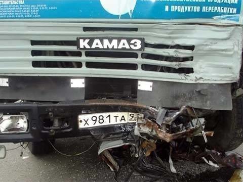 Девочку сбил камаз