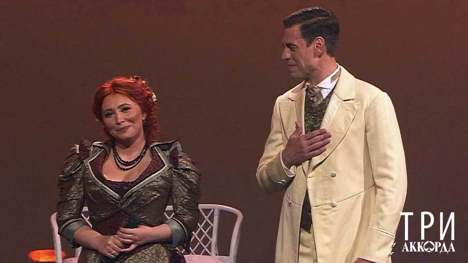 Дмитрий Дюжев и Анастасия Спиридонова — «Дорогой длинною». Три аккорда. Третий сезон. Фрагмент выпуска от 01.06.2018