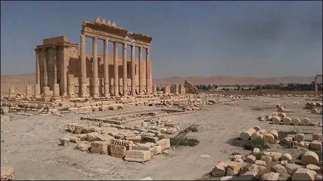 Древняя Пальмира вновь пострадала от боевиков «Исламского государства». Новости. Первый канал