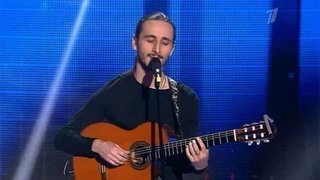 Сослан Кулумбеков. «Historia de un amor». Голос-1. Слепое прослушивание. Фрагмент выпуска от 26.10.2012
