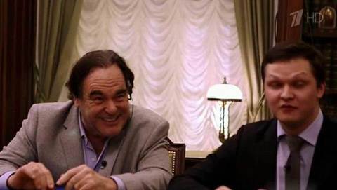 В США опубликованы новые фрагменты документального фильма Оливера Стоуна «Интервью Путина»