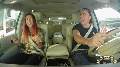 Караоке в машине с Нюшей. МаксимМаксим. Фрагмент выпуска от 15.10.2016