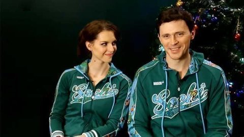 Лянка Грыу и Максим Маринин. Тренировка. Фрагмент выпуска от 29.12.2013