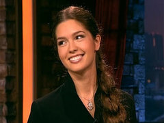 Мисс России 2012 Елизавета Голованова. Вечерний Ургант. Фрагмент выпуска от 24.04.2013