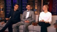 Актеры Алексей Макаров, Екатерина Вилкова и Риналь Мухаметов. Вечерний Ургант. Фрагмент выпуска от 19.11.2013