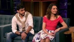 Актеры Вера Житницкая, Микаэл Арамян. Вечерний Ургант. Фрагмент выпуска от 12.04.2016