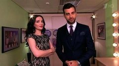 Иван Ургант и Наталия Орейро представляются полными именами. Пролог. Вечерний Ургант. Фрагмент выпуска от 14.11.2014