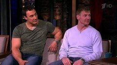 Двукратные олимпийские чемпионы по бобслею Александр Зубков и Алексей Воевода. Вечерний Ургант. Фрагмент выпуска от 28.02.2014