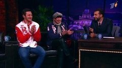 Николай Олюнин и Гарик Сукачев. Вечерний Ургант. 276 выпуск от 19.02.2014