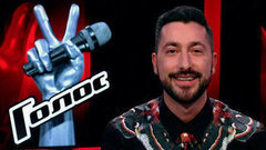 Константин Работов: «Я очень давно не выступал и очень волнуюсь». Голос-4. Слепые прослушивания. Фрагмент выпуска от 25.09.2015