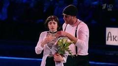 Анжелика Каширина и Роман Костомаров — «Shape Of My Heart». Ледниковый период. Фрагмент выпуска от 26.11.2016