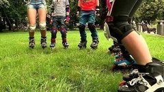 Учимся кататься на роликах. Доброе утро. Фрагмент выпуска от 15.07.2015