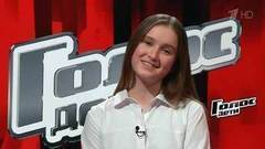 Виктория Коробкова: «Любовь к музыке мне привили тетя и моя бабушка». Голос.Дети-4. Фрагмент выпуска от 17.02. 2017