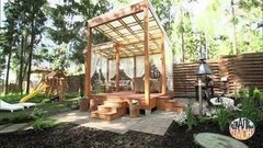 В гостях у Татьяны Лютаевой и Агнии Дитковските. Дачный минимализм. Идеальный ремонт. Выпуск от 08.07.2017