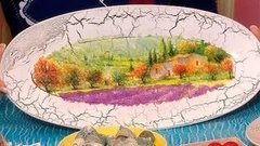 Декор тарелок из пластика. Доброе утро. Фрагмент выпуска от 19.01.2015