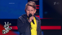 Антон Панзин. «Locked Out of Heaven». Голос.Дети-5. Слепое прослушивание. Фрагмент выпуска от 22.02.2018