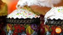 Кулич по рецепту Марии Суровой. Доброе утро. Фрагмент выпуска от 05.04.2018