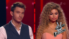 Константин Битеев и Лаура Пленкина. «Perfect Duet». Голос 7. Поединки. Фрагмент выпуска от 30.11.2018