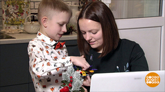 Декрет бизнесу не помеха. Доброе утро. Фрагмент выпуска от 07.02.2019