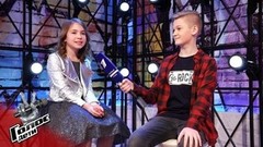 «Помешали страх и волнение выступить на сто процентов». Евгения Дивенко. Слепые прослушивания. Голос.Дети-6