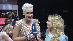 Ксана Сергиенко. Интервью после Четвертьфинала. Голос-3