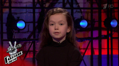 Анастасия Иванова. «Я очень артистичная, люблю кривляться перед зеркалом». Голос.Дети-6. Фрагмент выпуска от 07.03.2019