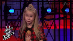 София Тихомирова. «Я никогда не стою на месте, где слышу музыку, там и танцую». Голос.Дети-6. Фрагмент выпуска от 15.03.2019