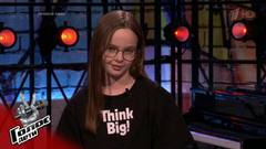 Мария Федулова перед Дополнительным этапом. Голос.Дети-6. Фрагмент выпуска от 19.04.2019