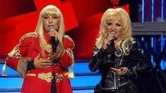 Людмила Соколова и Татьяна Буланова. Ирина Аллегрова — «Младший лейтенант». Точь-в-точь. Второй сезон. Фрагмент выпуска от 15.02.2015