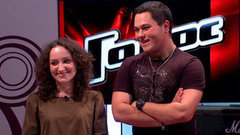 Анастасия Балахнина перед поединком с Юрием Меликовым: «Языковой барьер не помешал нам понять друг друга». Голос-4. Поединки. Фрагмент выпуска от 06.11.2015