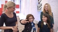 «Мне с женщинами лучше работать, они меня больше понимают». Елизавета Пурис. Интервью после Слепого прослушивания. Голос.Дети-1