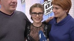 «Кого из наставников выбрать, мне подсказало сердце». Ирина Морозова. Интервью после Слепого прослушивания. Голос.Дети-1