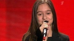 Мишель Петрович. «Skyfall». Голос.Дети-1. Слепое прослушивание. Фрагмент выпуска от 28.02.2014