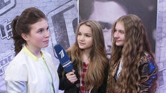 Алина Михальченко и Софья Бровко. Интервью после Поединка. Голос.Дети-2