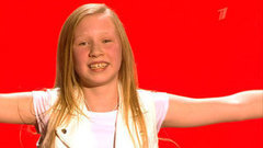 Варвара Кистяева. «Smile». Голос.Дети-2. Слепое прослушивание. Фрагмент выпуска от 20.02.2015