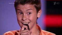 Егор Ревский. «Great Balls of Fire». Голос.Дети-3. Слепое прослушивание. Фрагмент выпуска от 20.02.2016