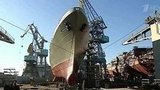 В Калининграде спустили на воду новый корабль, который поступит на вооружение Черноморского флота