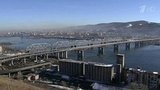 В Красноярске сегодня открыли новый мост через Енисей, длина которого почти полтора километра
