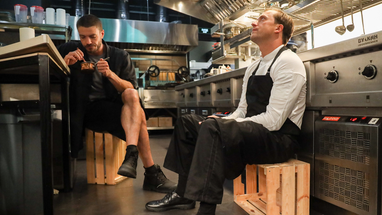 <p>Максим Матвеев (слева) и Сергей Годин </p>