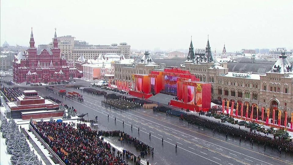 Парад 1941 года на красной площади фото