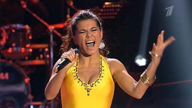 Ольга Кляйн. «Crazy in love». Голос-1. Нокауты. Фрагмент выпуска от 07.12.2012