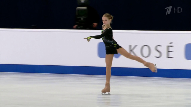 14-летняя Александра Трусова стала чемпионкой мира среди юниоров и вошла в историю фигурного катания