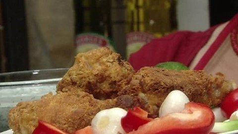 Хрустящие куриные голяшки