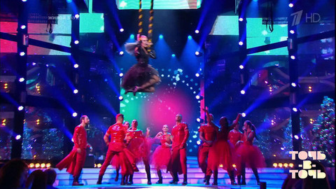 Ксана Сергиенко. Пинк — «Get the Party Started». Точь-в-точь. Суперсезон. Фрагмент выпуска от 01.01.2017